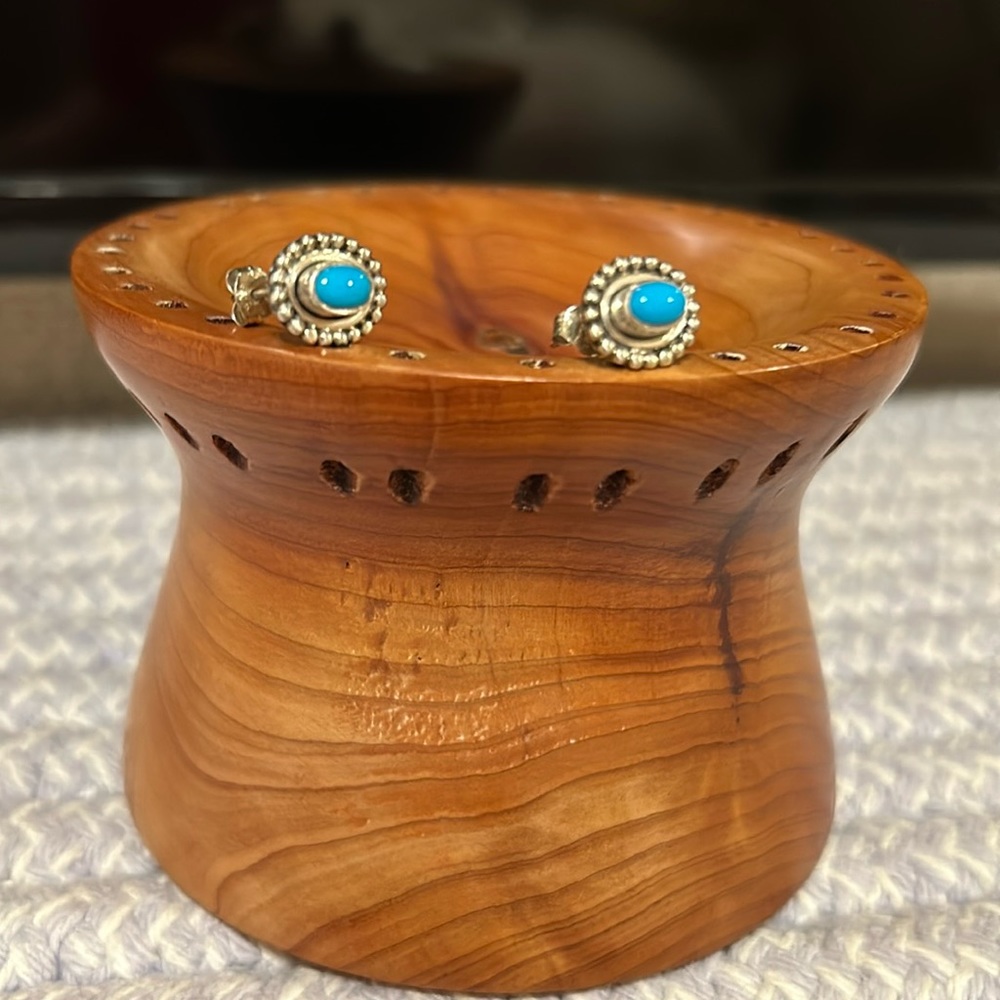 Nicky Butler Sterling Turquoise Stud earrings